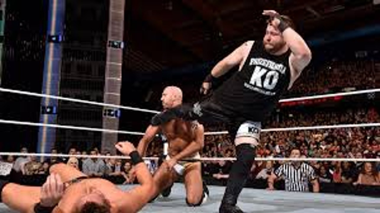 Kevin Owens attacks during the Intercontinental Title Match- WWE Payback 2016 on WWE Network