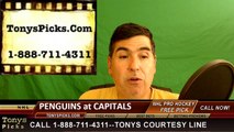 Pittsburgh Penguins vs. Washington Capitals Pick Prediction NHL Playoffs Game 2 Odds Preview