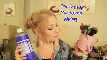 How-To Clean Your Makeup Brushes | MissYarmosh