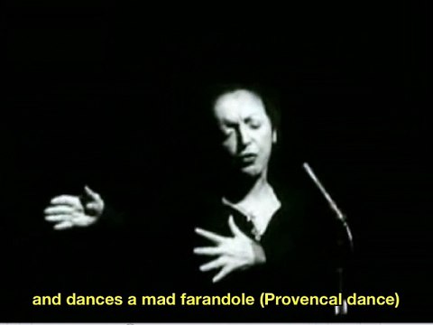 Edith Piaf La Foule English subtitles