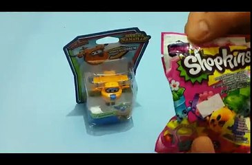 Harika Kanatlar Super Wings Donnie | Cicibiciler ( Shopkins ) Sürpriz Oyuncak Paket Açma