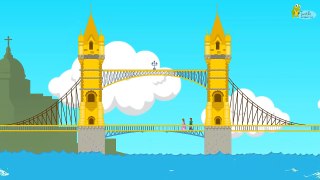 London Bridge is falling down - Nursery Rhyme for kids - kids song with lyrics