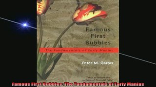 READ book  Famous First Bubbles The Fundamentals of Early Manias Full EBook