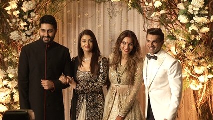 Download Video: Aishwarya Rai Bachchan, Sonam Kapoor At Karan Singh Grover-Bipasha Basu Wedding Reception Part 2