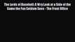 Download The Lords of Baseball: A Wry Look at a Side of the Game the Fan Seldom Sees - The