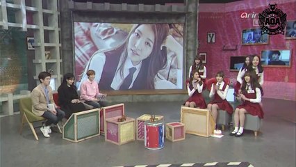 SinB and Yuju dancing to Dope