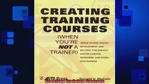 FREE PDF  Creating Training Courses  DOWNLOAD ONLINE
