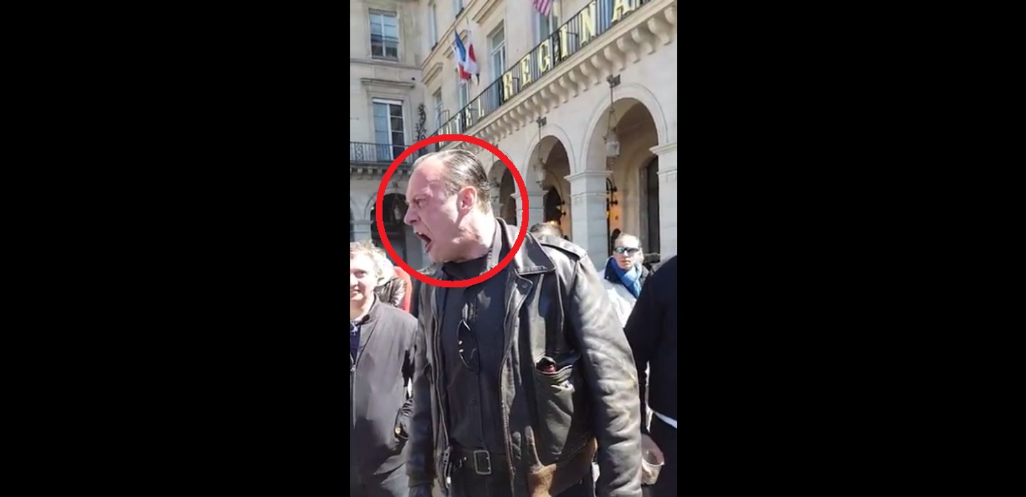 Les journalistes de Canal Plus pris à partie par des militants FN au défilé du 1er mai