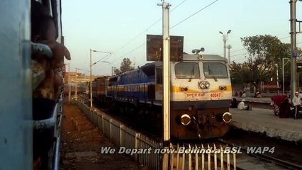 Onboard PUNE-HATIA Express - Excellent Run in Central Zone of Indian Railways