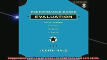 EBOOK ONLINE  Performance Based Evaluation Tools and Techniques to Measure the Impact of Training  FREE BOOOK ONLINE