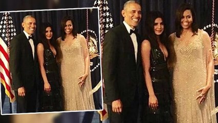 Priyanka Chopra Meets Barack Obama & Michelle At The White House