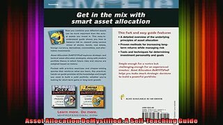 READ book  Asset Allocation DeMystified A SelfTeaching Guide Full EBook