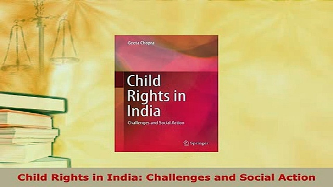 Download  Child Rights in India Challenges and Social Action  Read Online
