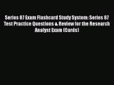 PDF Series 87 Exam Flashcard Study System: Series 87 Test Practice Questions & Review for the