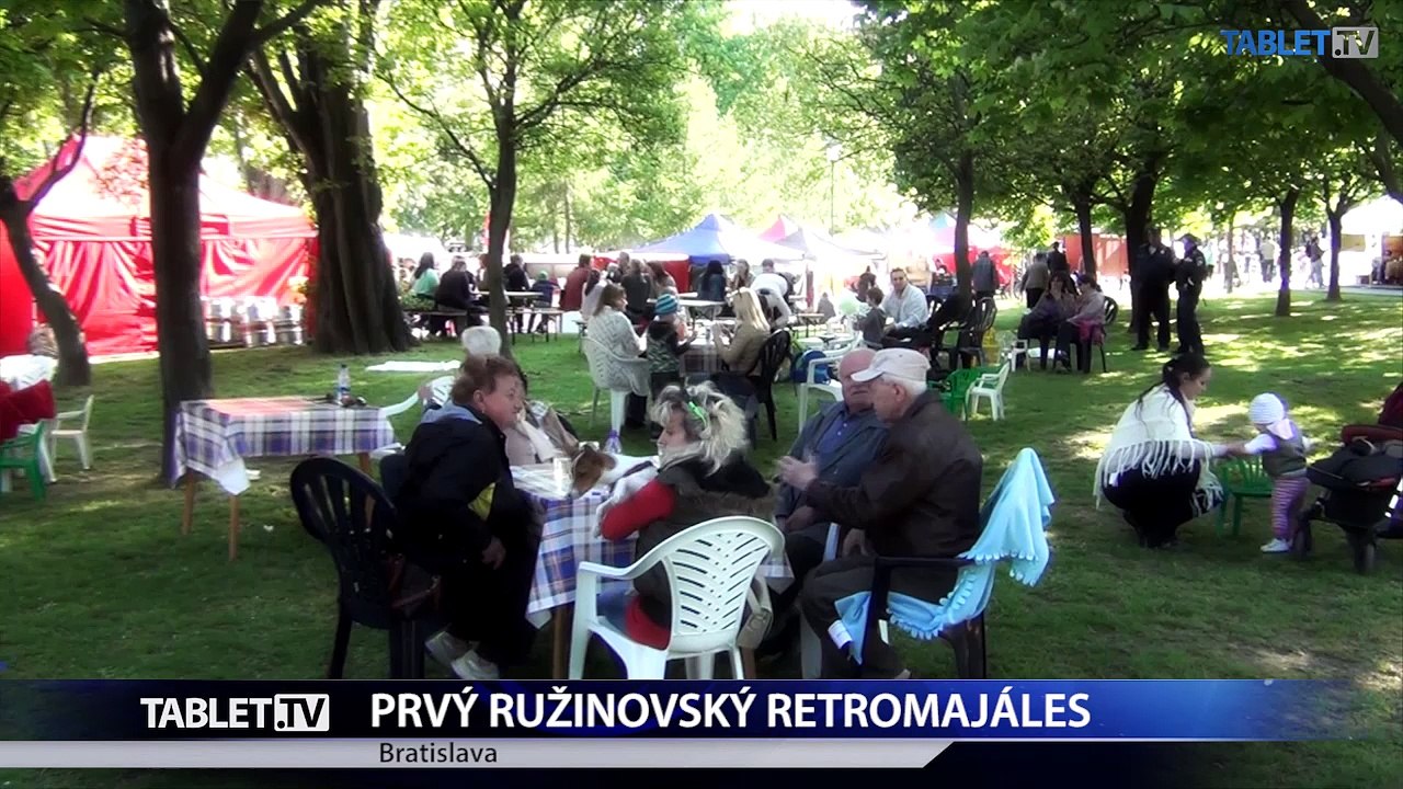 Cez víkend Ružinov hostil prvý Retromajáles