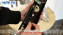 Install the HUNE 6 series fingerprint lock video