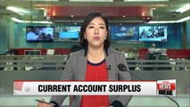 Korea's account surplus tops US$ 10 bil. in March