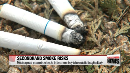 Study links secondhand smoke to increase in suicidal thoughts