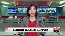 Korea's account surplus tops US$10 bil. in March