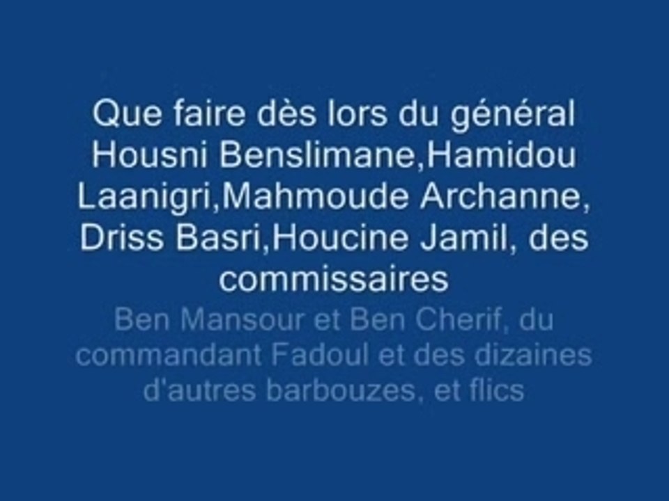 Maroc le  bagne  de  tazmamart