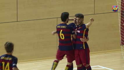 Download Video: FCB Futbol Sala: Andreu Plaza fa balanç a la temporada del Barça B