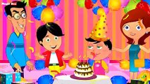 Happy Birth Day Song-Kids Poems-Nursery Rhymes -Hindi Poems -Children Songs