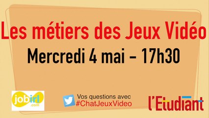 Métiers des Jeux Vidéo : des professionnels vous répondent