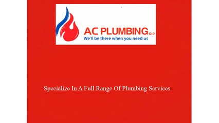 Specialize In A Full Range Of Plumbing Services