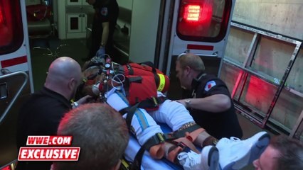 Enzo Amore receives medical attention at WWE Payback 2016_ May 1, 2016