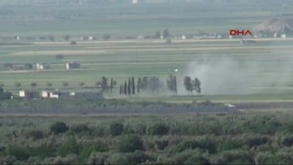 Kilis Sınırında Işid ile Muhalifler Arasında Çatışma