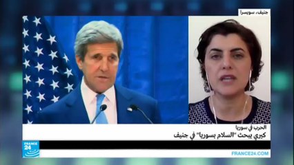 كيري يبحث "السلام بسوريا" في جنيف