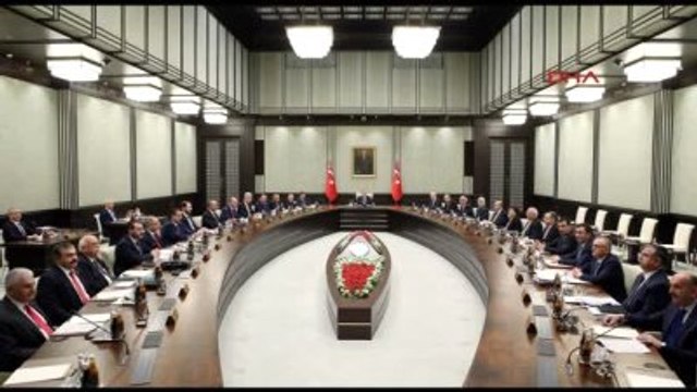 Bakanlar Kurulu, Cumhurbaşkanı Erdoğan'ın Başkanlığında Toplandı