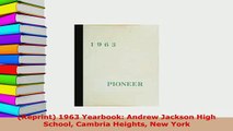 Download  Reprint 1963 Yearbook Andrew Jackson High School Cambria Heights New York Download Full Ebook