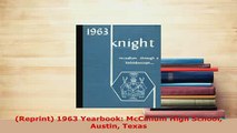 PDF  Reprint 1963 Yearbook McCallum High School Austin Texas Download Online