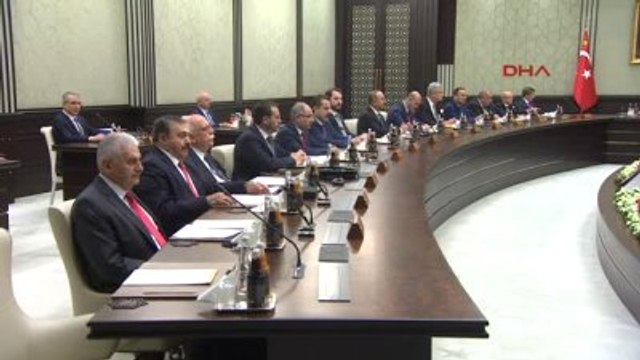 Bakanlar Kurulu, Cumhurbaşkanı Erdoğan'ın Başkanlığında Toplandı