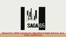 Download  Reprint 1965 Yearbook Blackford High School San Jose California PDF Online