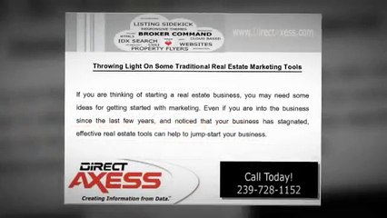 Throwing Light On Some Traditional Real Estate Marketing Tools