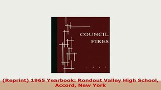 Download  Reprint 1965 Yearbook Rondout Valley High School Accord New York Download Online