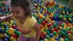 Kids playing Indoor with Ball Pit to learn colorsKids Learning Colors through Ball Pit ShowKids Funny gamesTalking Tom C