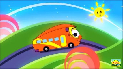 Wheels on the bus go round and round new - Nursery Rhyme - Video Dailymotion