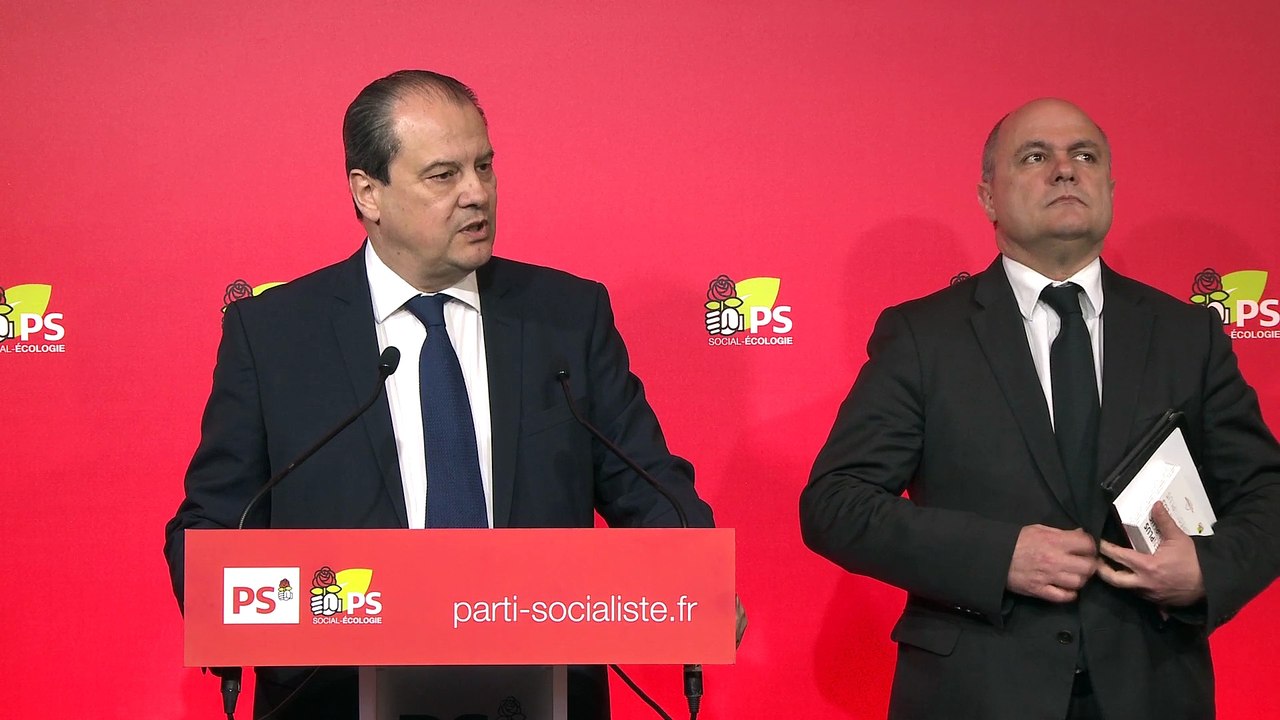 Revivez l'intégralité de la conférence de presse de JC Cambadélis et Bruno Le Roux