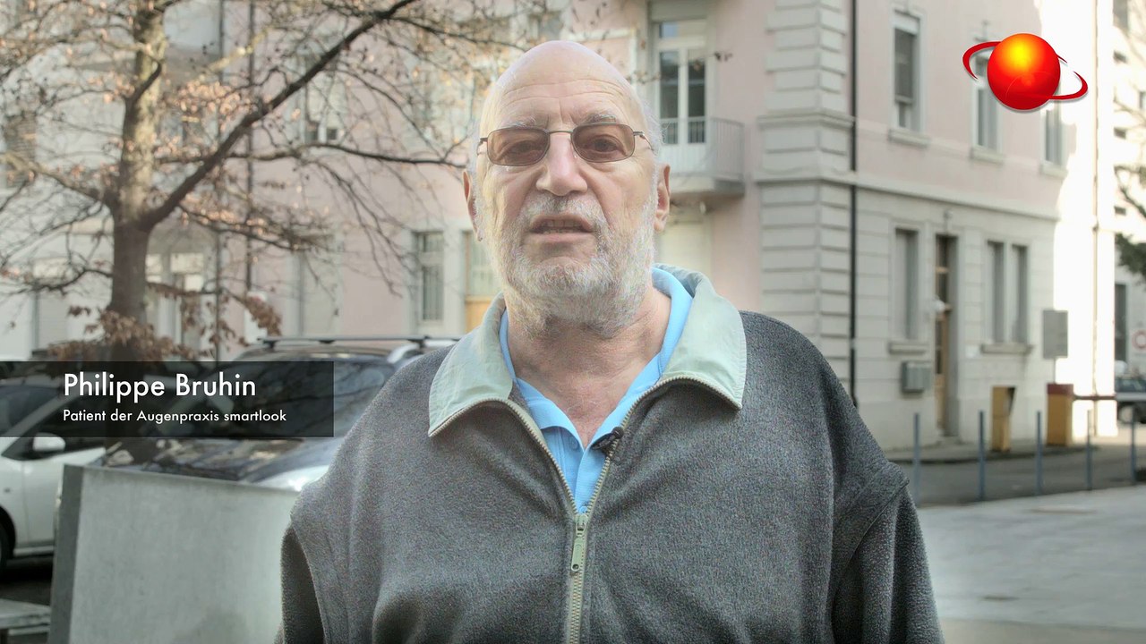 Philippe Bruhin, Patient der Augenpraxis smartlook