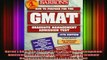 READ book  Barrons Gmat How to Prepare for the Graduate Management Admission Test Barrons How to Full EBook