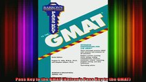 READ book  Pass Key to the GMAT Barrons Pass Key to the GMAT Full EBook