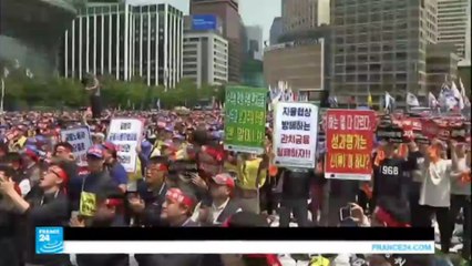 مظاهرات حول العالم في عيد العمال