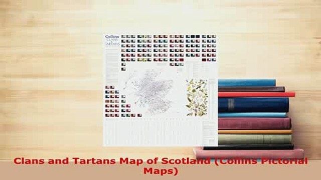 Download Clans and Tartans Map of Scotland Collins Pictorial Maps Download Online