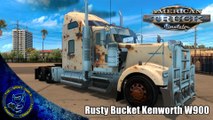 American Truck Simulator: The Rusty Bucket Kenworth W900 Mod