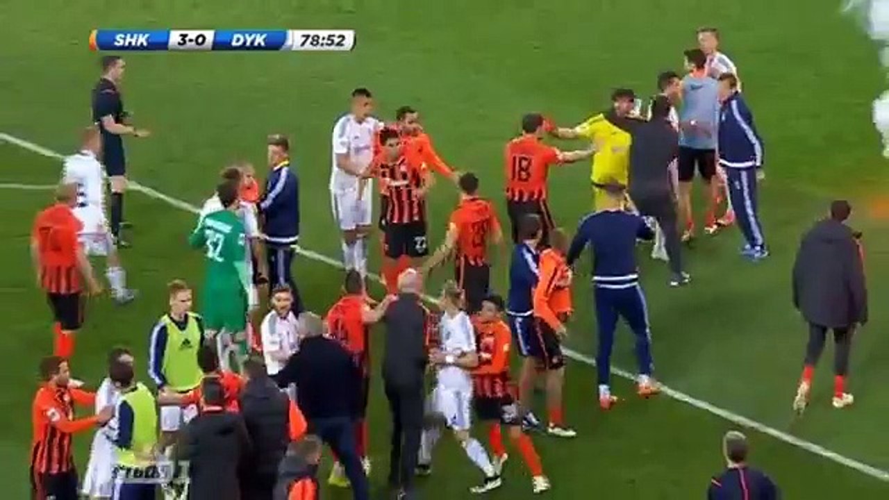 "Шахтер" - "Динамо": игроки команд прокомментировали драку