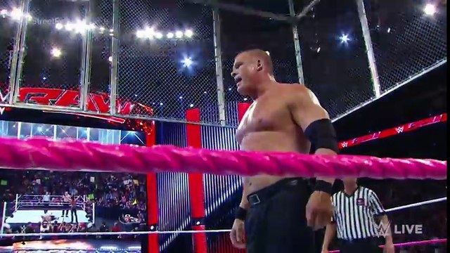 John Cena & Dean Ambrose vs Randy Orton, Seth Rollins & Kane - 3-on-2 Handicap _HIGH