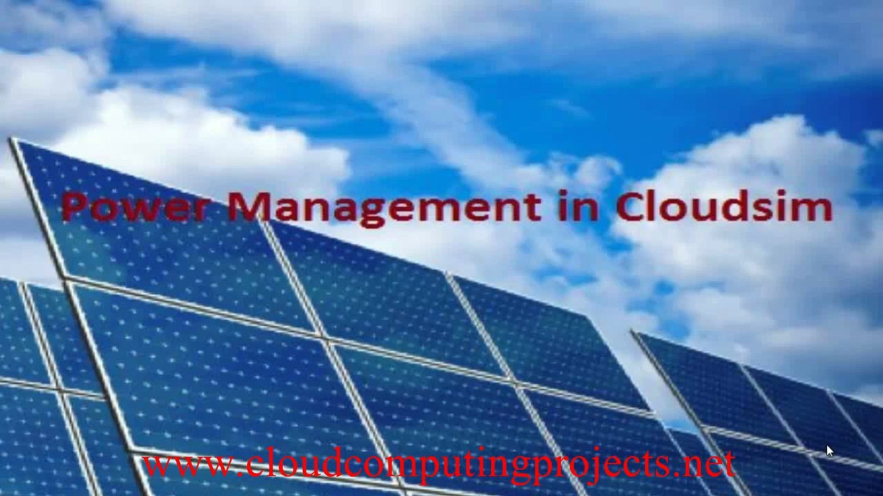 POWER MANAGEMENT IN CLOUDSIM PROJECT output